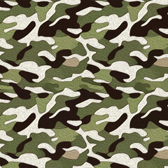 Camo style background pattern for fabrics. Oil painting