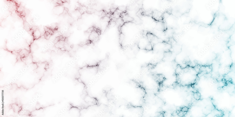 Poster white, pink and blue marble texture abstract pattern background. marble granite white wall surface g