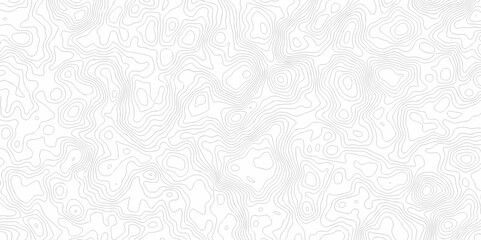 Obraz premium Abstract vector black wave curve Topography grid map. white wave line geography landscape Topo contour map on white background. Geographic mountain relief diagram line pattern.