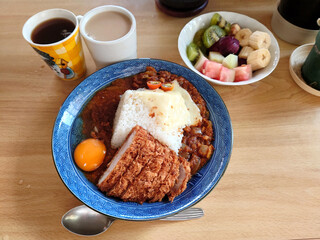 Japanese curry set 