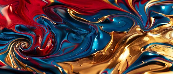 Abstract background with liquid 