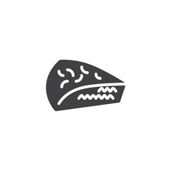 Triangle Scone vector icon