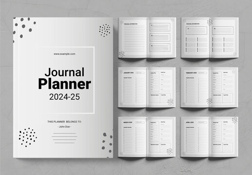Journal Planner Layout