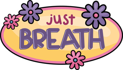 a vector of a yoga quote