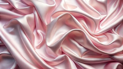 Obraz premium Pink Satin Fabric Texture.