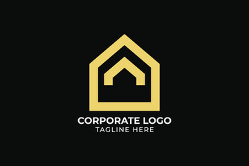 for Construction Building Logo Architecture, real estate abstract building logo, construction worker logo, Architect and Construction