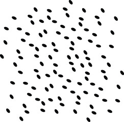 Watermelon seeds silhouette - Summer Seeds