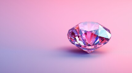 Futuristic Gemstone Public Safety System - Interactive High-Tech Design with Copy Space for Text in 8K Resolution