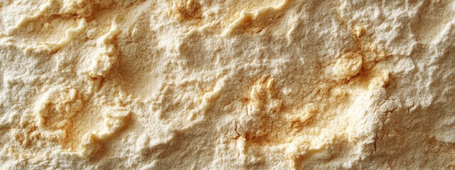 Background with psyllium husk flour powder.