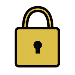 閉まった南京錠