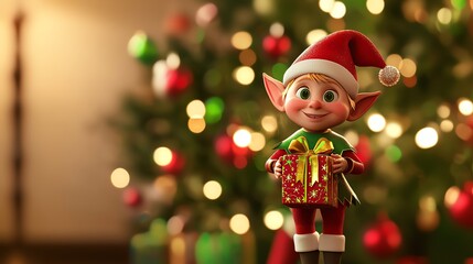 3D realistic High quality image files, Christmas ornament sticker, isolated on white background, vector illustration