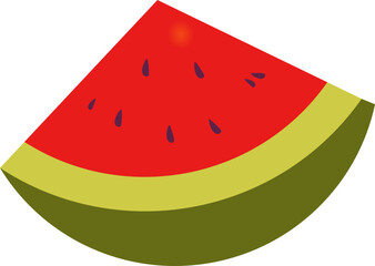 Watermelon Slices Illustration