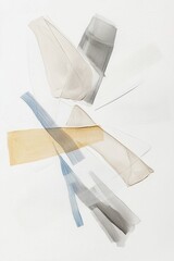 Abstract art illustration. Minimalism style modern geometric. Wall decor of art illustration