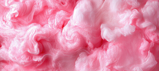 Fototapeta premium Soft Pink Cotton Candy Texture