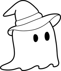 holding, minimalist, holiday season, cartoon, sticker, printable, beige, print, black thin lines, winter, cute, ghost, beverage, vector, christmas, drink, spooky, coffee, illustration, mug