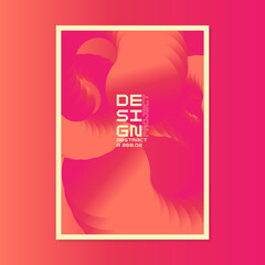 A template to use in your design. Template for text information. A composition of geometric shapes. Vector illustration. Graphic elements for design and creativity.