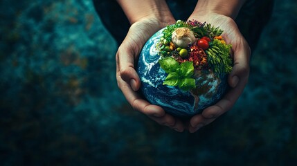 Hands Holding the Earth