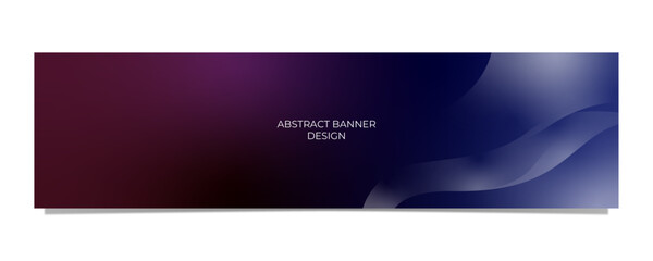 Fototapeta premium BANNER 29 WITH DARK MOD ABSTRACT GRADIENT