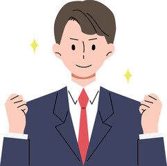 직장인(남성) 일러스트