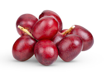 fresh date palm isolated on transparent png