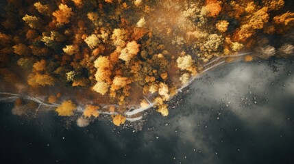 Aerial photography. Wallpaper background high quality photo.