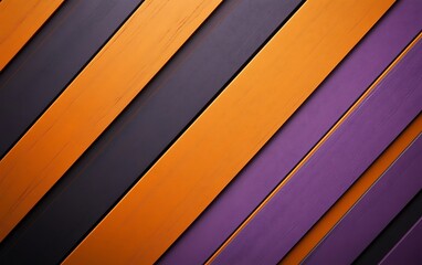 Obraz premium Non-Seamless Abstract with Bold Diagonal Stripes in Burnt Orange and Lilac