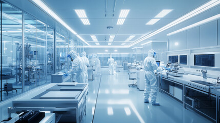 “High-Precision Sterile Facility for Medicine Manufacturing”