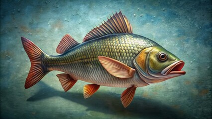 Naklejka premium fish in aquarium