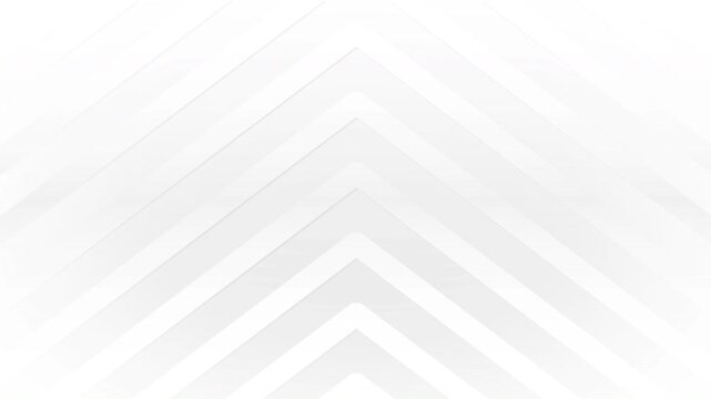 Abstract White Geometric Chevron Lines Soft Gradient Diagonal Background Modern Minimalistic Looped Animation
