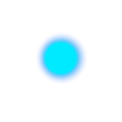 Blue glowing circle bokeh light