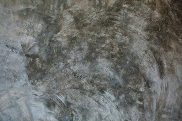 Loft style gray plaster cement wall surface