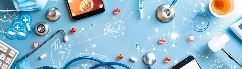 Medical Technology and Healthcare Concept.