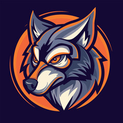 Sports mascot logo vector illustration