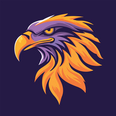 Sports mascot logo vector illustration