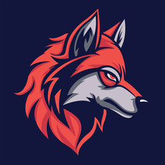 Sports mascot logo vector illustration