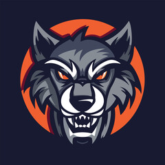 Sports mascot logo vector illustration