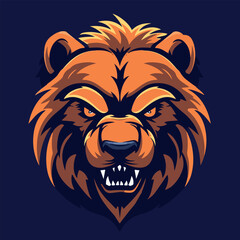 Sports mascot logo vector illustration