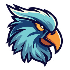 Sports mascot logo vector illustration