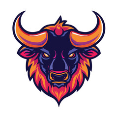 Sports mascot logo vector illustration