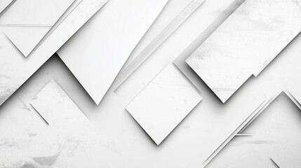  white background with grunge, abstract triangles and lines, monochrome abstract design, layered geometric background, modern grunge textured design, abstract gray and white pattern,