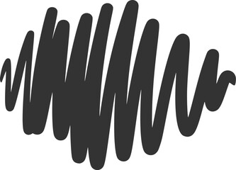 Creative design of scratching line