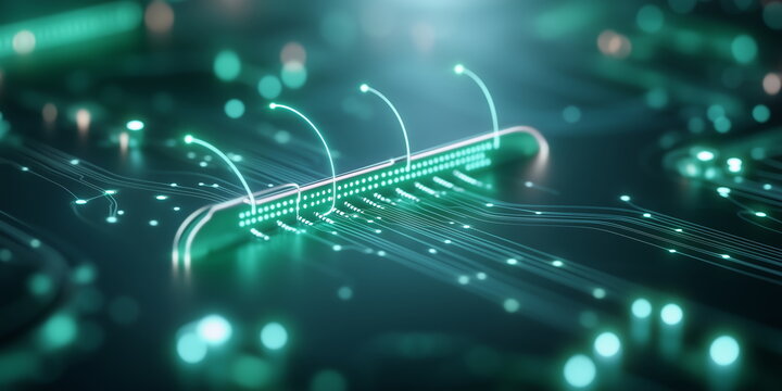 data leap, data transmission in the micro state.