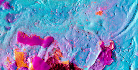 Enchanting and Playful Rainbow Splash on a Cute and Colorful Abstract Background