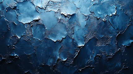  A close-up image of a textured dark blue surface