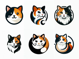 三毛猫のアイコン