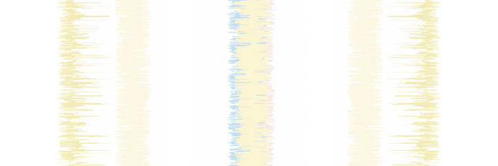 Ikat seamless pattern. tie dye shibori print with stripes and chevron. Ink textured japanese background. Ethnic fabric. Bohemian fashion. Endless watercolor 