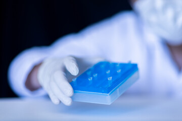 Production line pharmaceutical industry. Manufacturing of drugs and medications, pharmaceuticals.