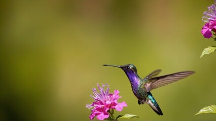 Fototapeta premium hummingbird in flight