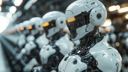 Fototapeta premium Robot Army