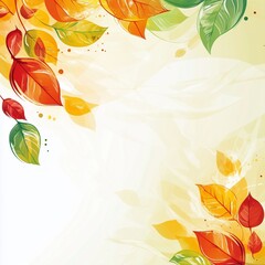 colorful fall foliage illustration, modern autumn texture art, seasonal abstract background, detailed fall leaves design, warm autumn visual, artistic autumn background, abstract fall pattern with cop